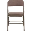 Folding & Stacking*Flash Furniture Hercules Banquet/Reception Folding Fabric Chairs, Beige, 4/Pack (BELNICK INC (NSP))