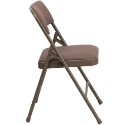 Folding & Stacking*Flash Furniture Hercules Banquet/Reception Folding Fabric Chairs, Beige, 4/Pack (BELNICK INC (NSP))