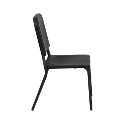 Folding & Stacking*Flash Furniture HERCULES™ Polypropylene Stackable Melody Band/Music Chair, Black, 24/Pack (24HFMUSIC)