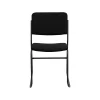 Folding & Stacking*Flash Furniture HERCULES™ High Density Fabric Stacking Chair With Sled Base, Black, 20/Pack (20XU8700BLKB30)