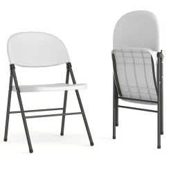 Folding & Stacking*Flash Furniture HERCULES Series Plastic Folding Chair, White, 2/Pack (2DADYCD50WH)