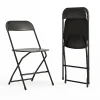 Folding & Stacking*Flash Furniture HERCULES Series Plastic Banquet/Reception Chair, Black, 2/Pack (2LEL3BLACK)