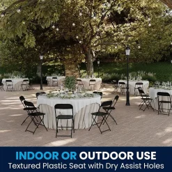 Folding & Stacking*Flash Furniture HERCULES Series Plastic Banquet/Reception Chair, Black, 2/Pack (2LEL3BLACK)