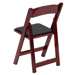 Folding & Stacking*Flash Furniture HERCULES Series Wood Folding Chair, Mahogany/Black, 2/Pack (2XF2903MAHWOOD)