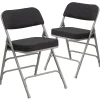 Folding & Stacking*Flash Furniture HERCULES Series Fabric Folding Chair, Black, 2/Pack (2AWMC320AFBK)