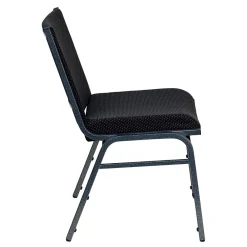 Folding & Stacking*Flash Furniture HERCULES Series Fabric Stack Chair, Black Dot (XU60153BK)