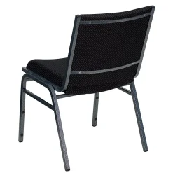 Folding & Stacking*Flash Furniture HERCULES Series Fabric Heavy Duty Stack Chair, Black Dot, 4 Pack (4XU60153BK)