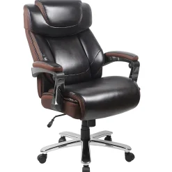 Office Chairs*Flash Furniture Hercules Series Ergonomic LeatherSoft Swivel Big & Tall Executive Office Chair, Brown (GO2223BN)