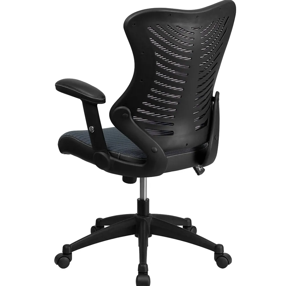 Office Chairs*Flash Furniture Kale Ergonomic Mesh Swivel High Back Executive Office Chair, Gray (BLZP806GY)