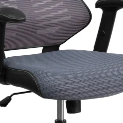 Office Chairs*Flash Furniture Kale Ergonomic Mesh Swivel High Back Executive Office Chair, Gray (BLZP806GY)