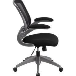 Ergonomic Chairs*Flash Furniture Kale Ergonomic Mesh Swivel Mid-Back Task Office Chair, Black (BLZP8805BK)
