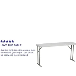 Folding Tables*Flash Furniture Kathryn Folding Table, 60