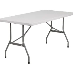 Folding Tables*Flash Furniture Kathryn Folding Table, 60" x 30", Granite White (RB3060)