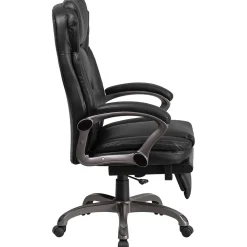 Office Chairs*Flash Furniture Martin Ergonomic LeatherSoft Swivel High Back Executive Reclining Office Chair, Black (BT90279H)