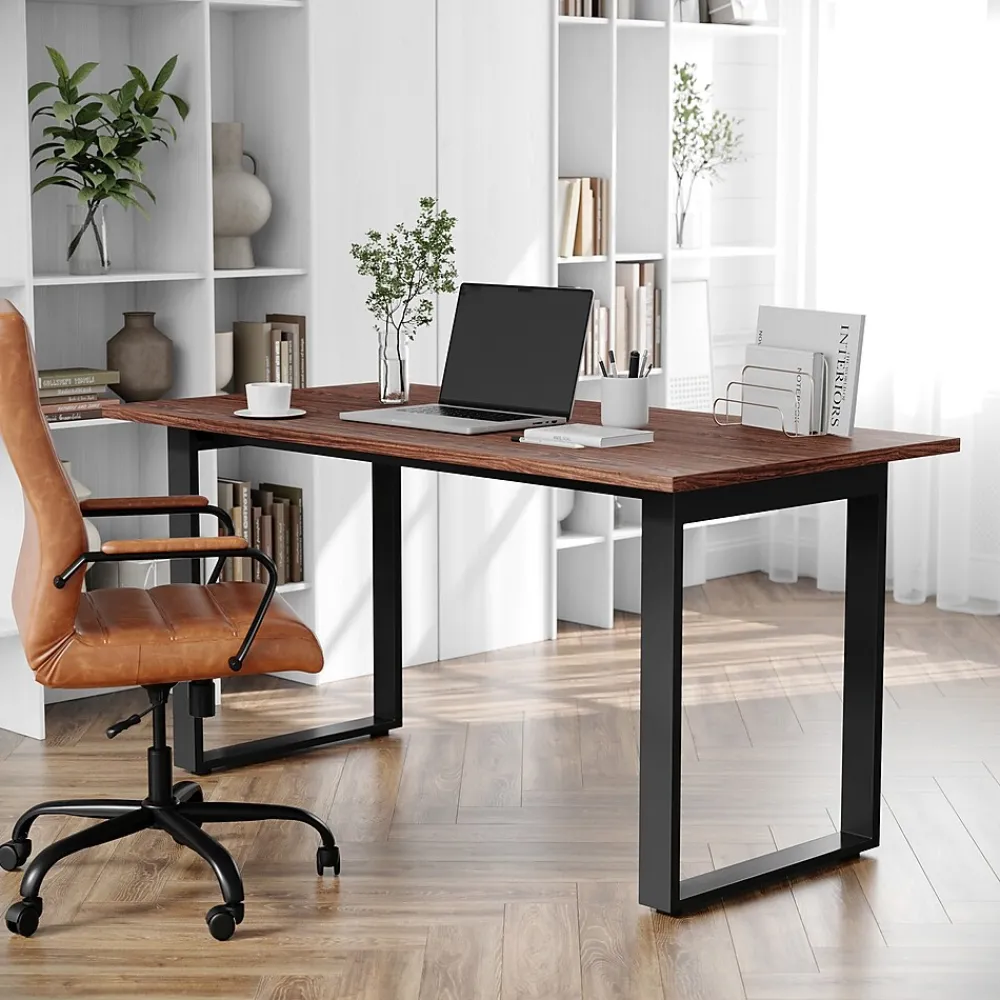 Conference Room Tables*Flash Furniture Redmond 60"W x 30"D Conference Table, Laminate, Walnut (MTM6030WLTUBF)