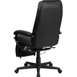 Office Chairs*Flash Furniture Robert Ergonomic LeatherSoft Swivel High Back Executive Reclining Office Chair, Black (BT70172BK)