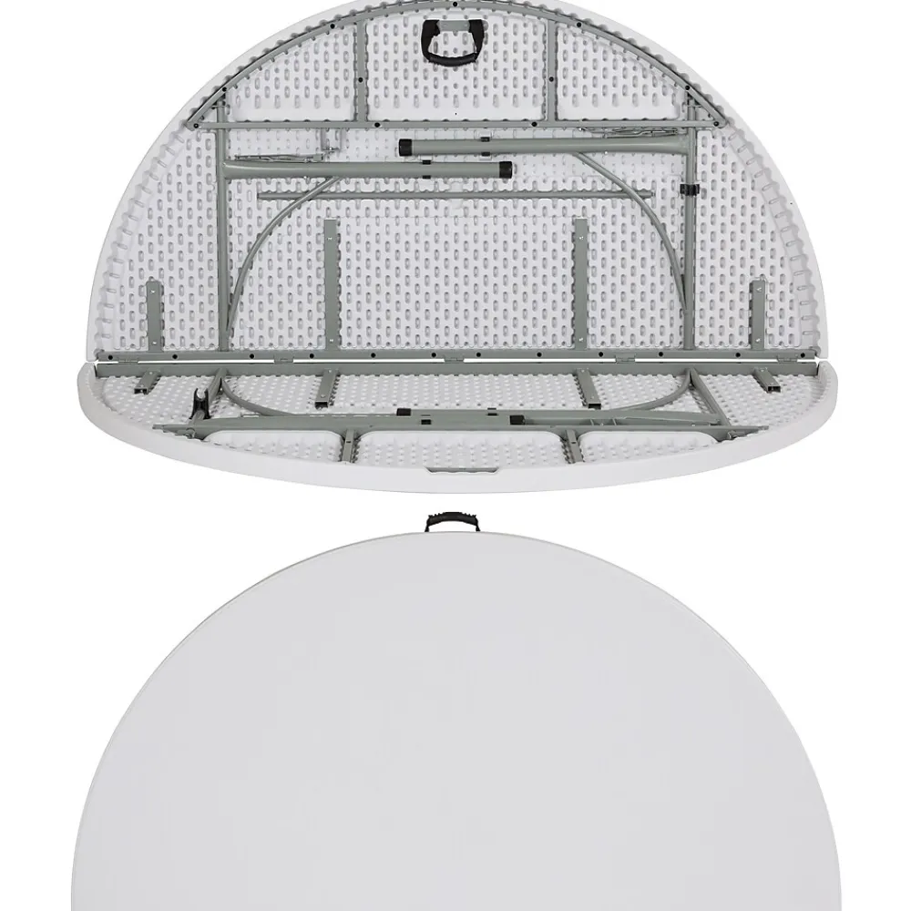 Folding Tables*Flash Furniture Stonewall Folding Table, 71" x 71", Granite White (DAD183RZ)