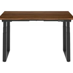 Standing Desks*FlexiSpot E7Q 60"W Electric Adjustable Standing Desk, Black Walnut/Black (E7QB6030-BW)