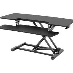 Standing Desks*FlexiSpot M7 Series 42"W Manual Rectangular Adjustable Standing Desk Converter, Black (M7-E-42B)