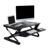 Standing Desks*FlexiSpot 35"W Manual Sit-Stand Desk Converter, Black (M2B)