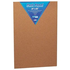 Bulletin*Flipside Cork Panel, Frameless, 2' x 3' (FLP37024)