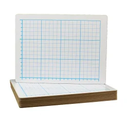 Dry Erase*Flipside Dry-Erase Mobile Whiteboard, 9" x 12", 12/Pack (21012)