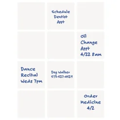 Dry Erase*Flipside Dry-Erase Sticky Note, 4