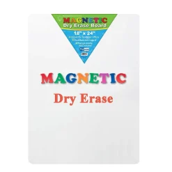 Dry Erase*Flipside Magnetic Dry-Erase Whiteboard, 18