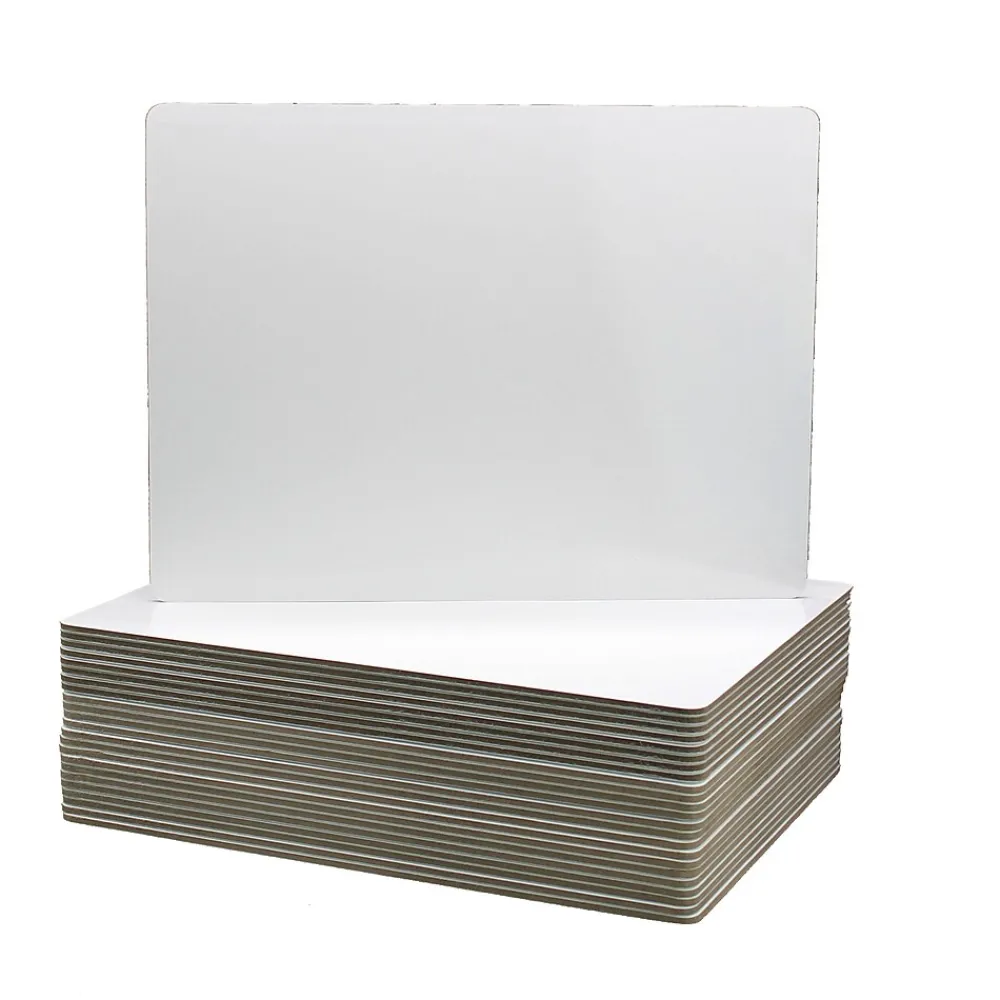Dry Erase*Flipside Mobile Dry-Erase Whiteboard, 9" x 12", 24/Carton (10025-24)