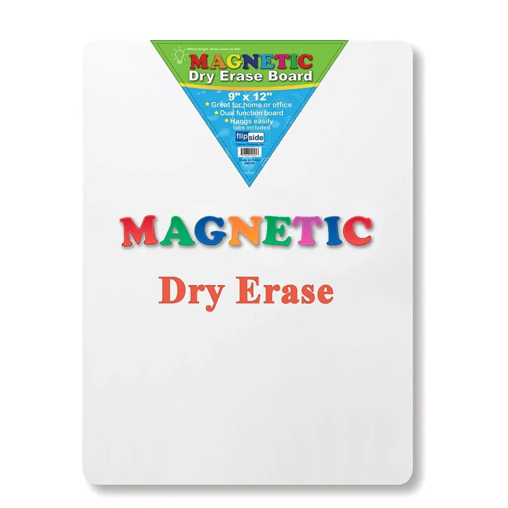 Dry Erase*Flipside Mobile Dry-Erase Whiteboard, 9" x 12", 24/Carton (10025-24)