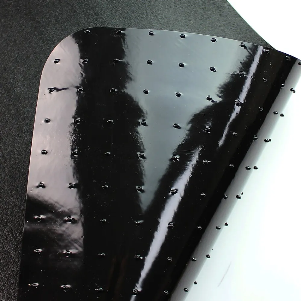 Chair Mats*Floortex Advantagemat Chair Mat with Lip, 36" x 48", Designed for Low-Pile Carpet, Black Vinyl (FC113648LLBV)