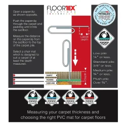 Chair Mats*Floortex Advantagemat Chair Mat, 48