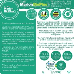 Chair Mats*Floortex Ecotex BioPlus Hard Floor Chair Mat, 29