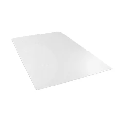 Chair Mats*Floortex Megamat Carpet & Hard Floor Chair Mat, 46" x 60", Clear Polycarbonate (FCM121525ER)