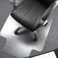 Chair Mats*Floortex Ultimat Carpet Chair Mat with Lip, 48" x 60", Designed for Medium-Pile Carpet, Clear Polycarbonate (1115227LR)