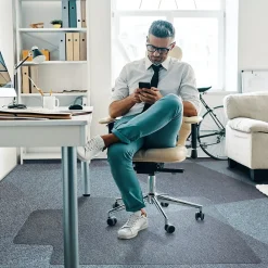 Chair Mats*Floortex Ultimat Carpet Chair Mat with Lip, 48