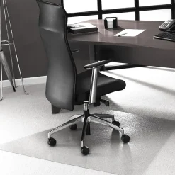 Chair Mats*Floortex Ultimat Carpet Chair Mat, 48" x 60", Designed for Low/Medium-Pile Carpet, Clear Polycarbonate (1115023TR)