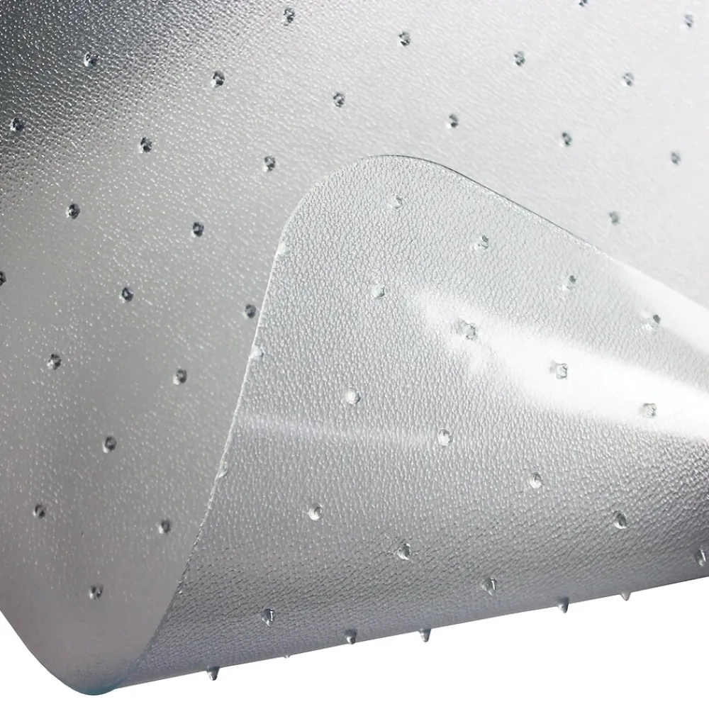 Chair Mats*Floortex Valuemat Plus Chair Mat, 48" x 60", Designed for Low-Pile Carpet, Clear Polycarbonate (FR1115020ER)