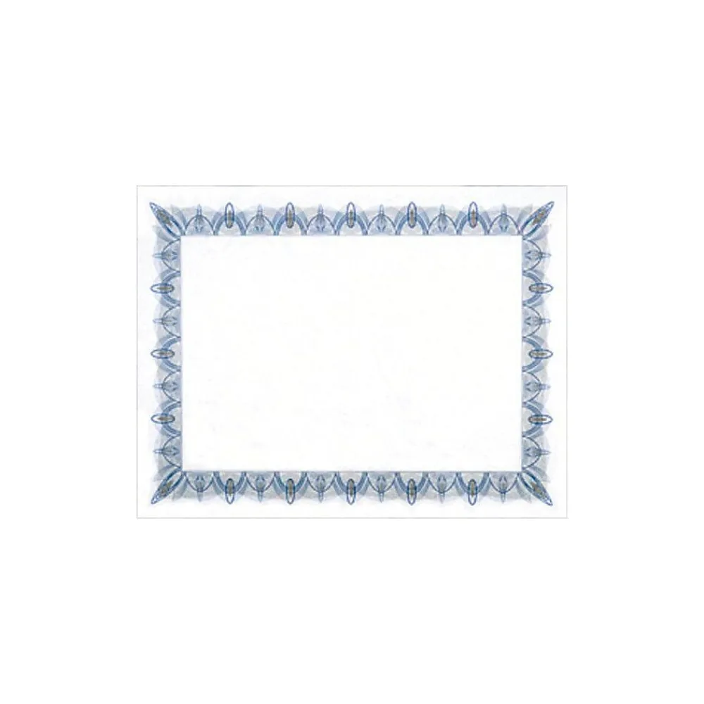 Awards & Certificates*Geographics Achievement Certificates, 8.5" x 11", Blue/White, 25/Pack (GEO39087)