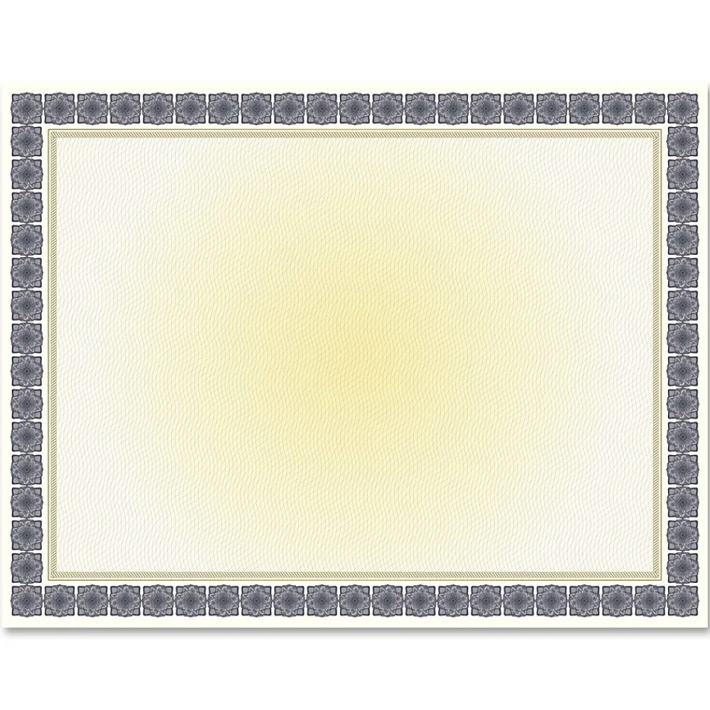 Awards & Certificates*Geographics Kensington Graduation Certificates, 8.5" x 11", Blue and Gold, 15/Pack (48673)