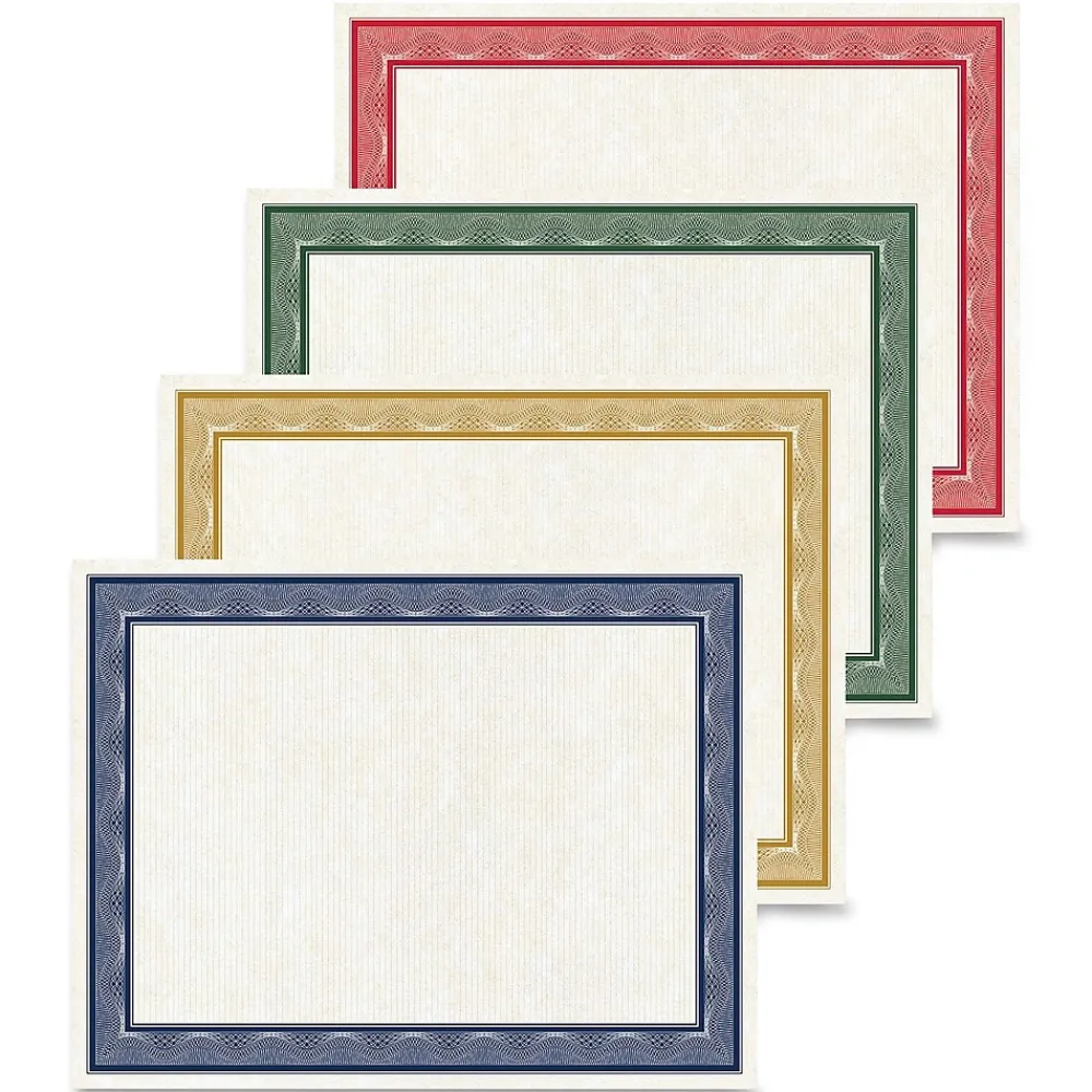 Awards & Certificates*Geographics Traditional Graduation Certificates, 8.5" x 11", Multicolor, 40/Pack (48669)