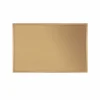 Bulletin*Ghent 3' H x 5' W Natural Cork Bulletin Board with Wood Frame (WK35)