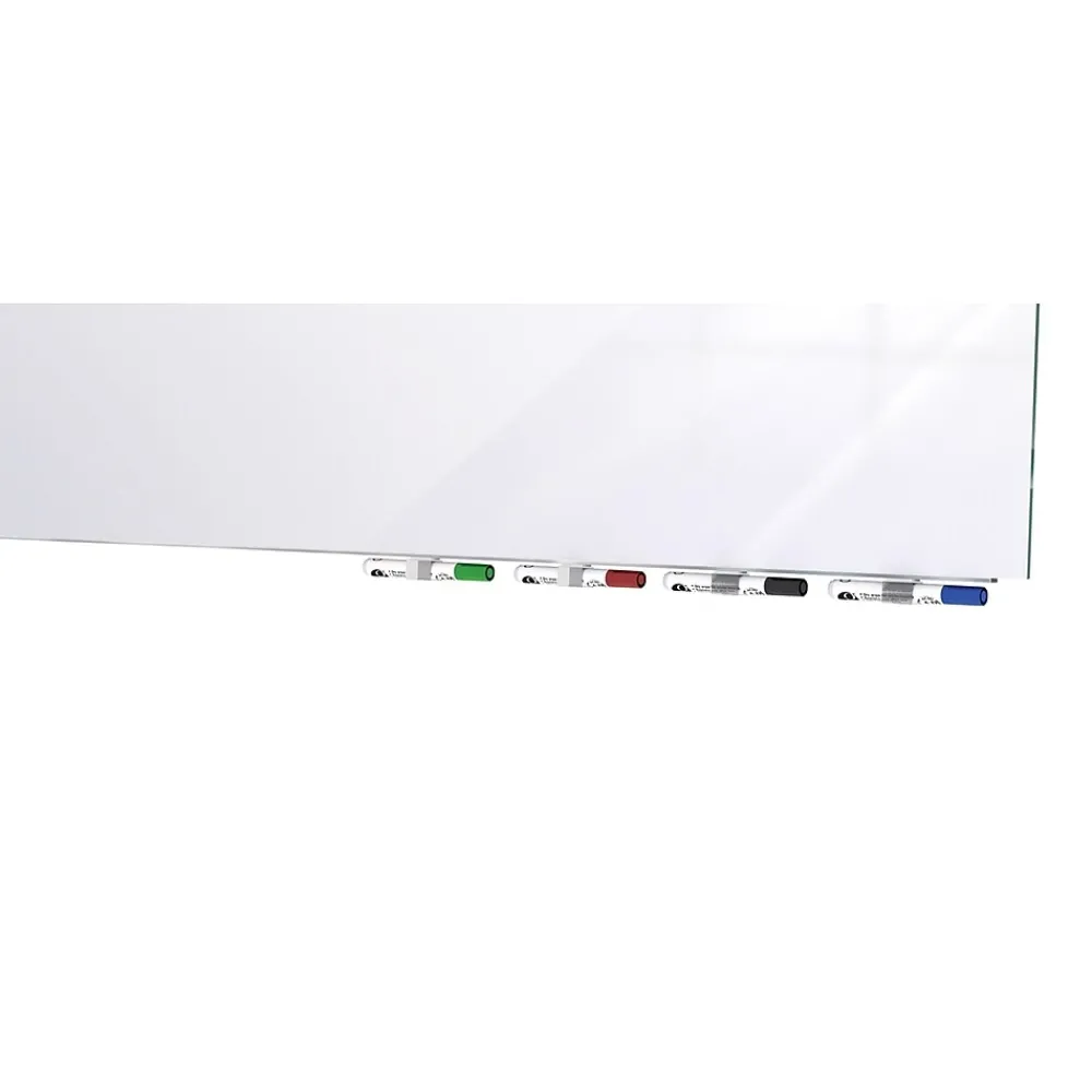 Dry Erase*Ghent Aria Grid Glass Dry-Erase Whiteboard, 4'H x 6'W (GRPARIASN21G-46)