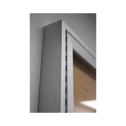 Bulletin*Ghent Cork Enclosed Bulletin Board, Satin Frame, 4'H x 8'W (PA34896K)