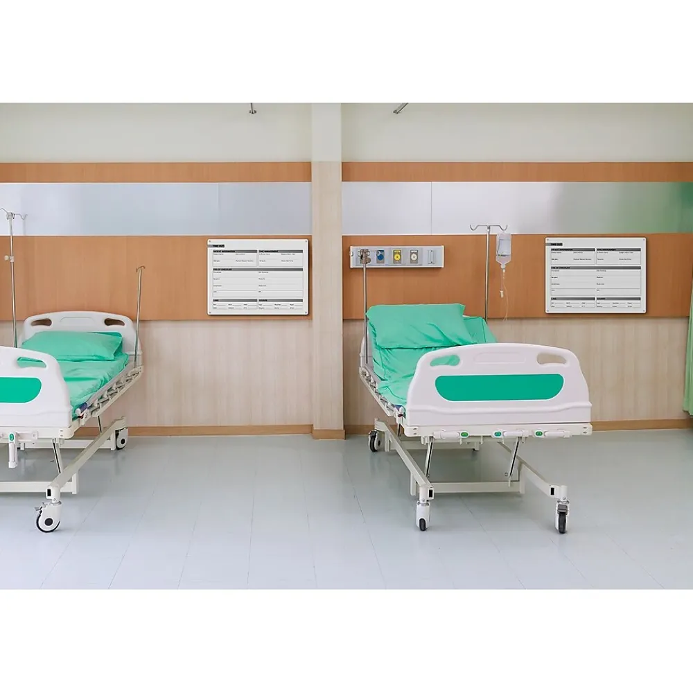 Dry Erase*Ghent Harmony OR Time Out Magnetic Glass Dry-Erase Whiteboard, 18'H x 24'W (GRPHMYRM12T-18)