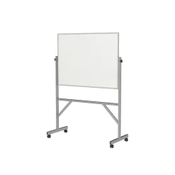 Dry Erase*Ghent Melamine Dry-Erase Whiteboard, Aluminum Frame, 4' x 3' (ARMM34)