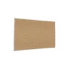Bulletin*Ghent Traditional Cork Bulletin Board, Aluminum Frame, 4' x 3' (1334-1)