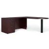 Office Desks*Global Superior BUNDLE11 Workstation, Mahogany