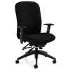 Office Chairs*Global Truform Jenny Fabric Heavy Duty High Back Multi-Tilter Chair, Vermilion