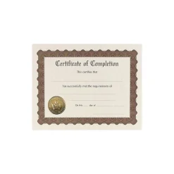 Awards & Certificates*Great Papers Certificates, 8.5" x 11", Gold, 18/Pack (20104236)